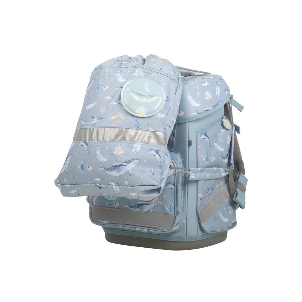 School Mood Champion Maxx Aqua Nordic Collection Schulranzen Set 7tlg.