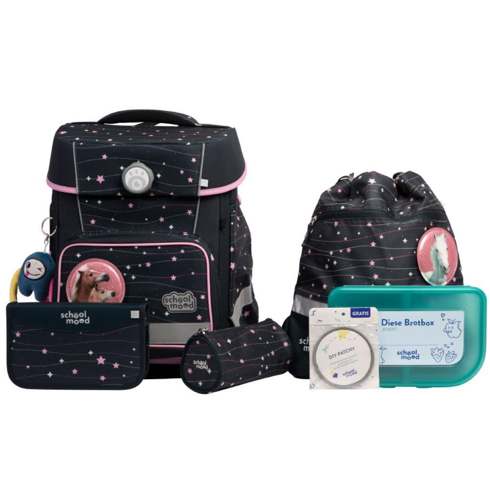 School Mood Champion Pro Ella Pony Schulranzen Set 7tlg.
