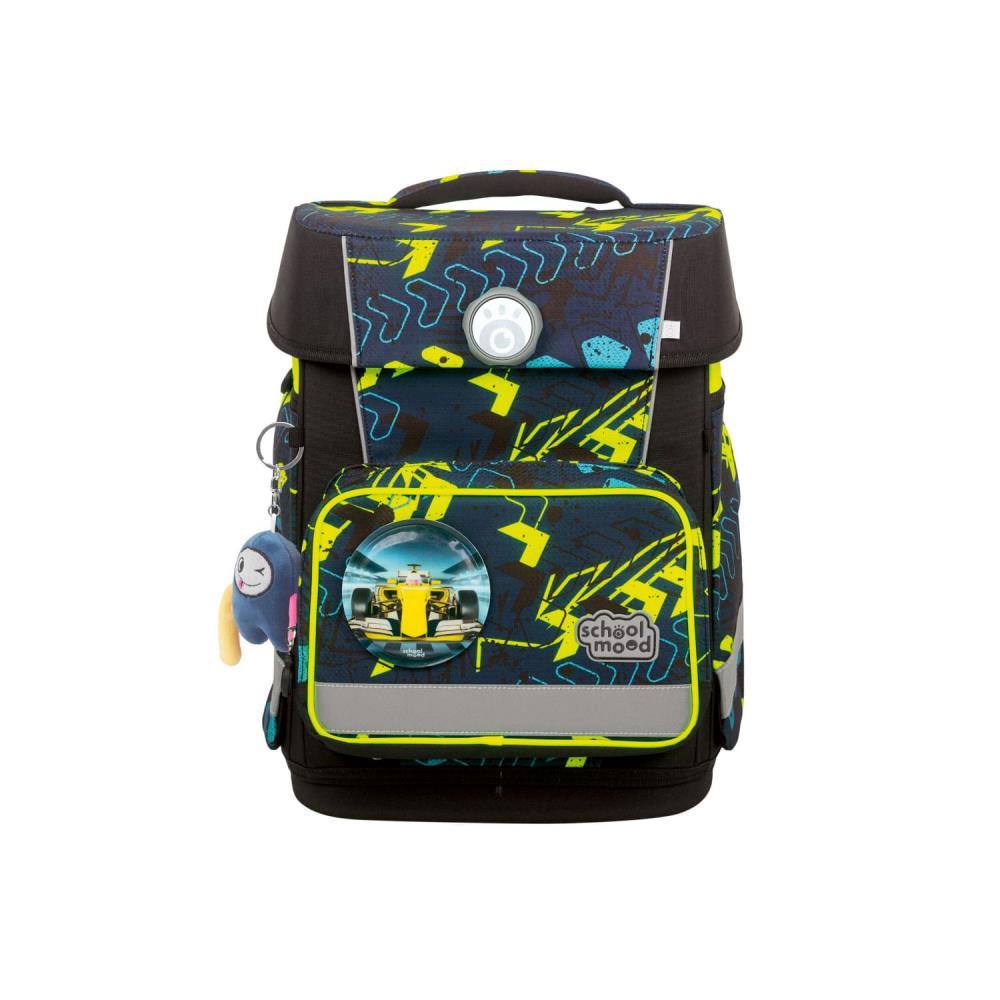 School Mood Champion Maxx Pro Elias Rennwagen Schulranzen Set 7tlg.