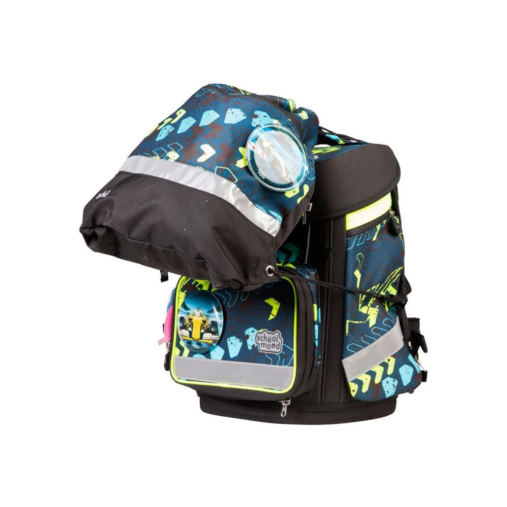 School Mood Champion Maxx Pro Elias Rennwagen Schulranzen Set 7tlg.