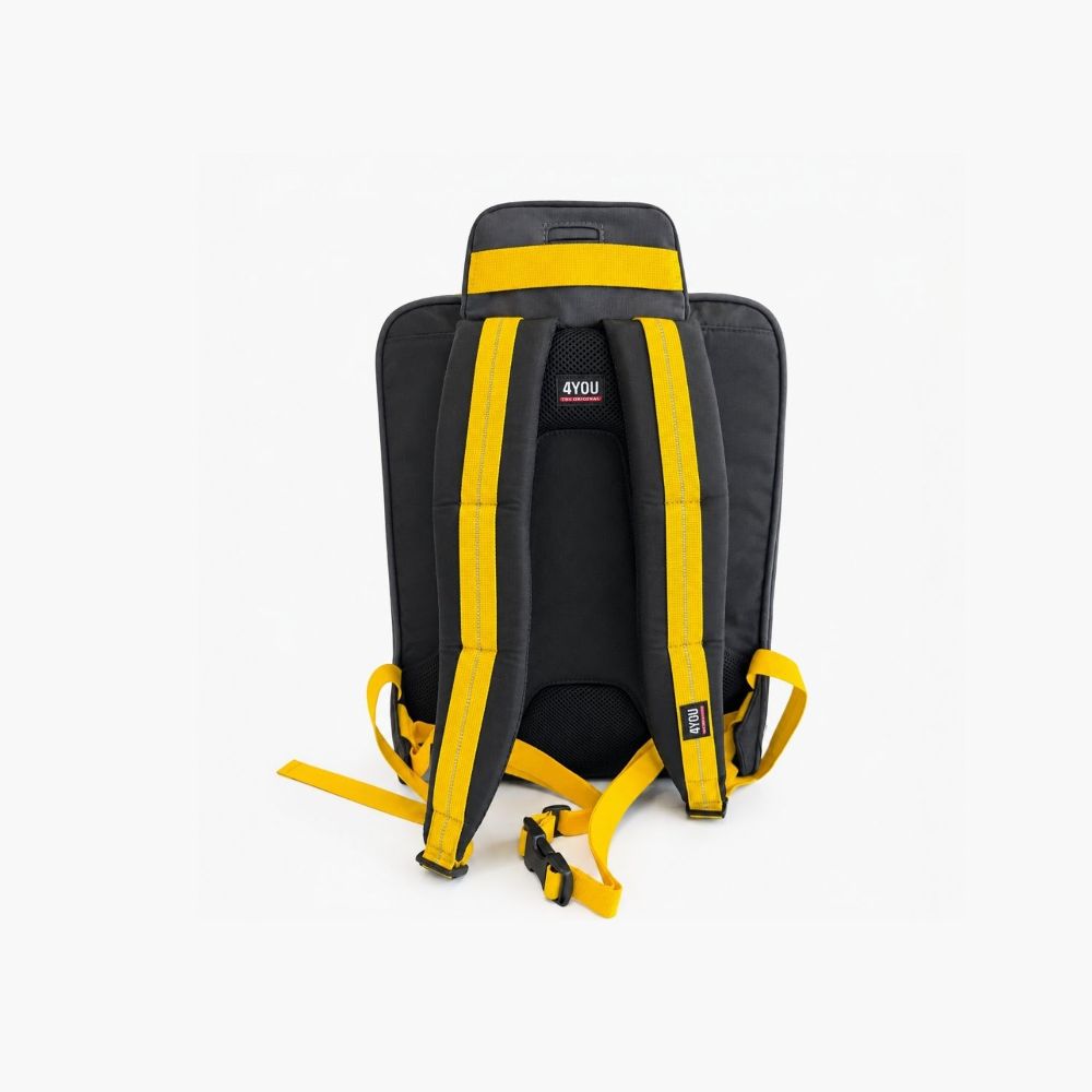 4You Style Steel Lemon Schulrucksack