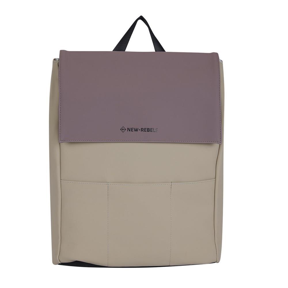 New Rebels Liam Lincoln Old Purple Beige Rucksack