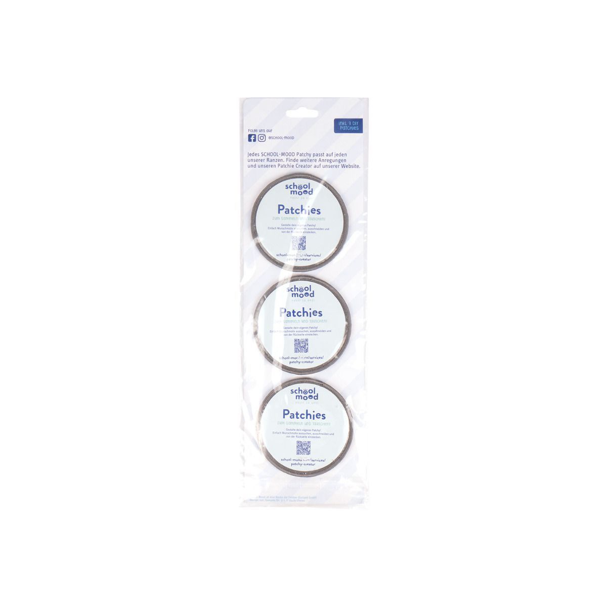 School Mood Patchies Rennwagen 6tlg.