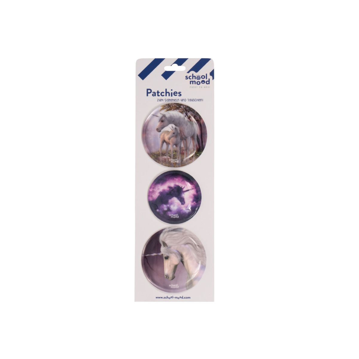 School Mood Patchy Set 3tlg. Luisa Einhorn