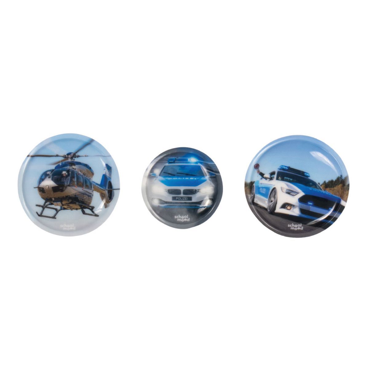 School Mood Patchy Set 3tlg. Polizei