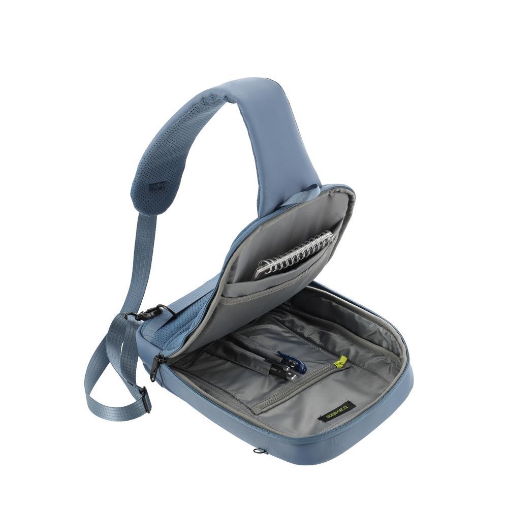 Travelite Workfloow Denimblue Cross Over Umhängetasche