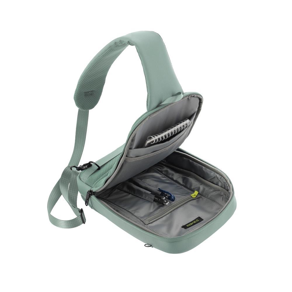 Travelite Workfloow Salbei Cross Over Umhängetasche