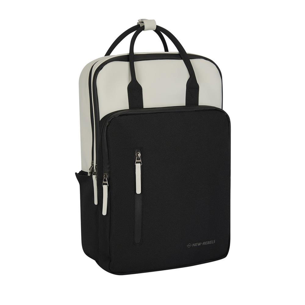 New Rebels Ceres Milwaukee Black Light Grey Rucksack