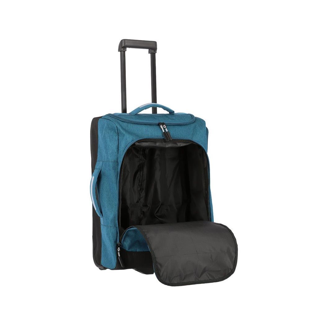 Travelite Kick Off Reisetasche Petrol Trolley S