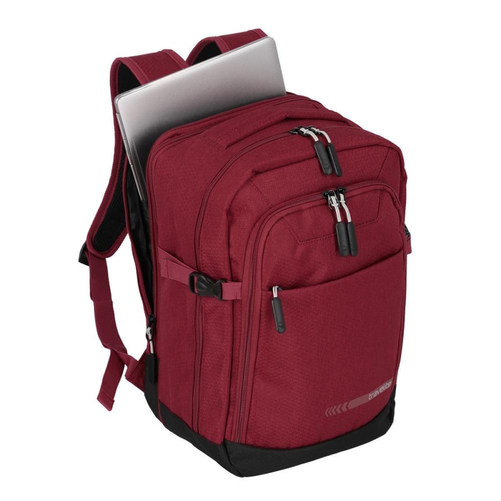 Travelite Kick Off Cabin Rot Rucksack
