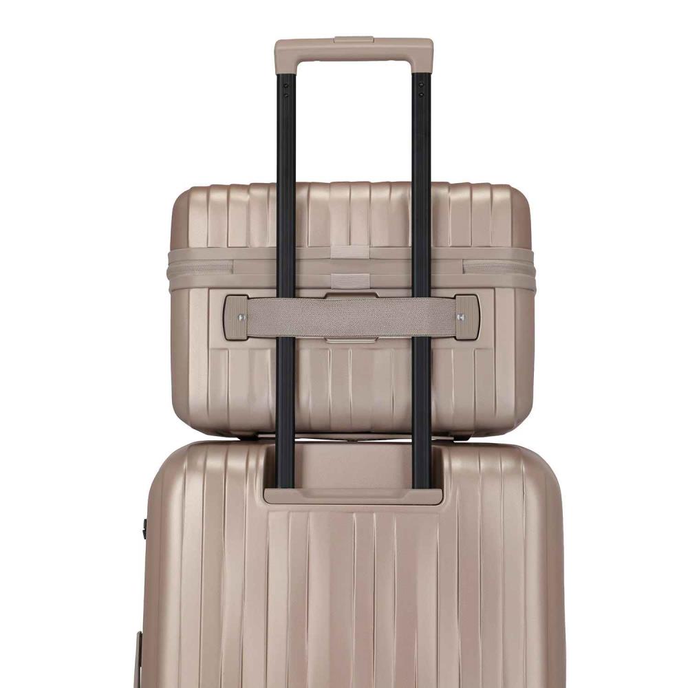 Travelite Barbara Novelty Satin Nude Beautycase