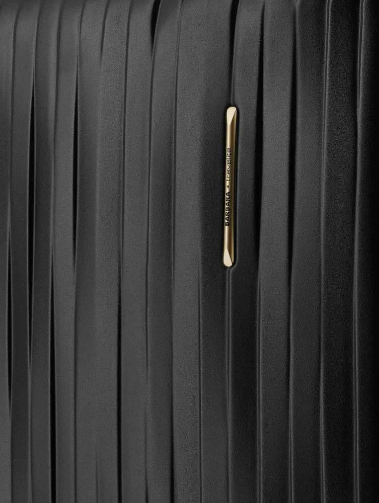 Travelite Barbara Novelty Black 4 Doppelrollen Trolley L 75 cm