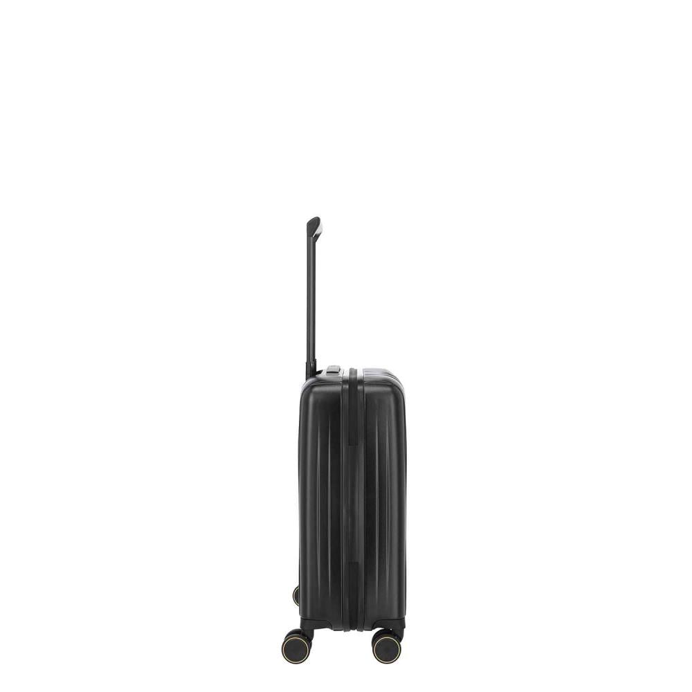 Travelite Barbara Novelty Black 4 Doppelrollen Trolley S 55 cm