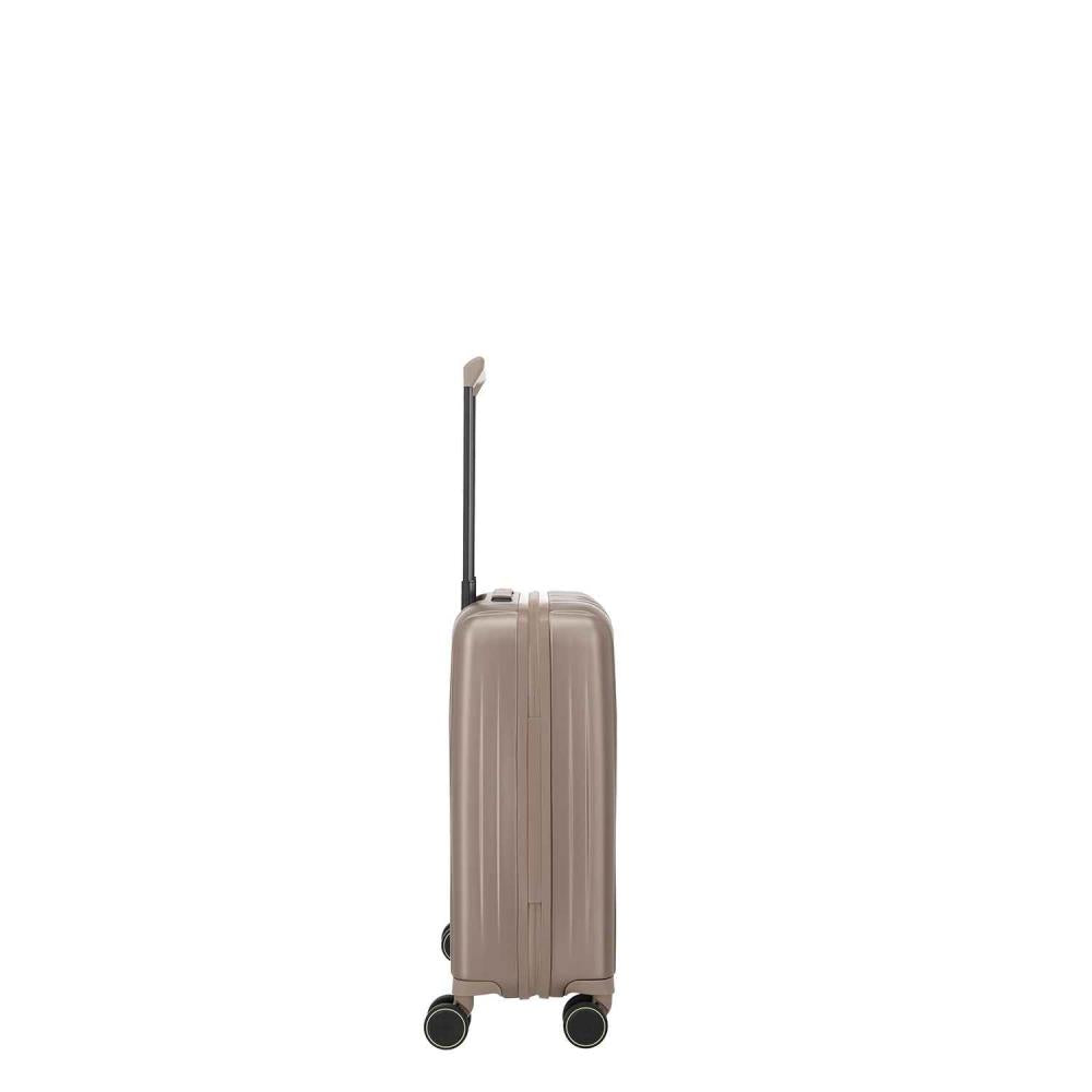 Travelite Barbara Novelty Satin Nude 4 Doppelrollen Trolley S 55 cm
