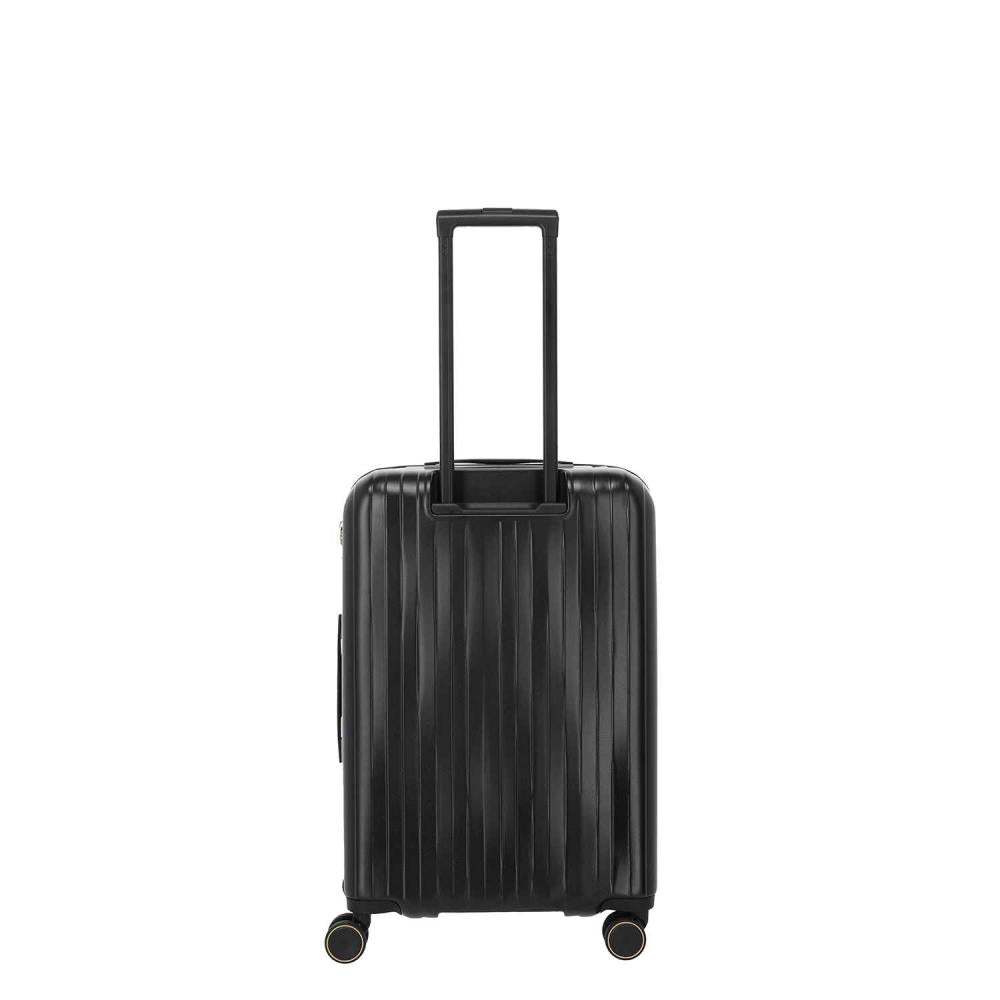 Travelite Barbara Novelty Black 4 Doppelrollen Trolley M 65 cm