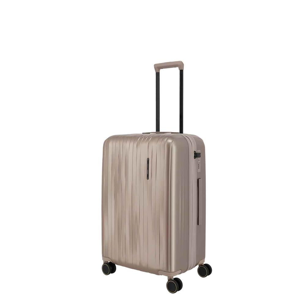 Travelite Barbara Novelty Satin Nude 4 Doppelrollen Trolley M 65 cm