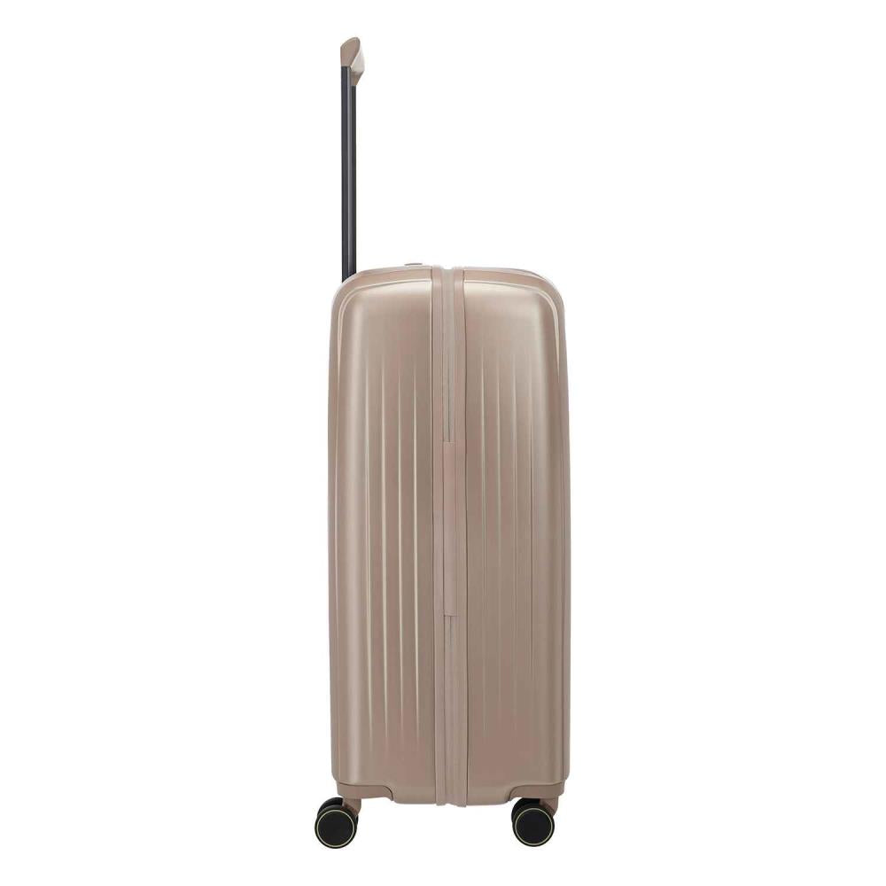 Travelite Barbara Novelty Satin Nude 4 Doppelrollen Trolley L 75 cm