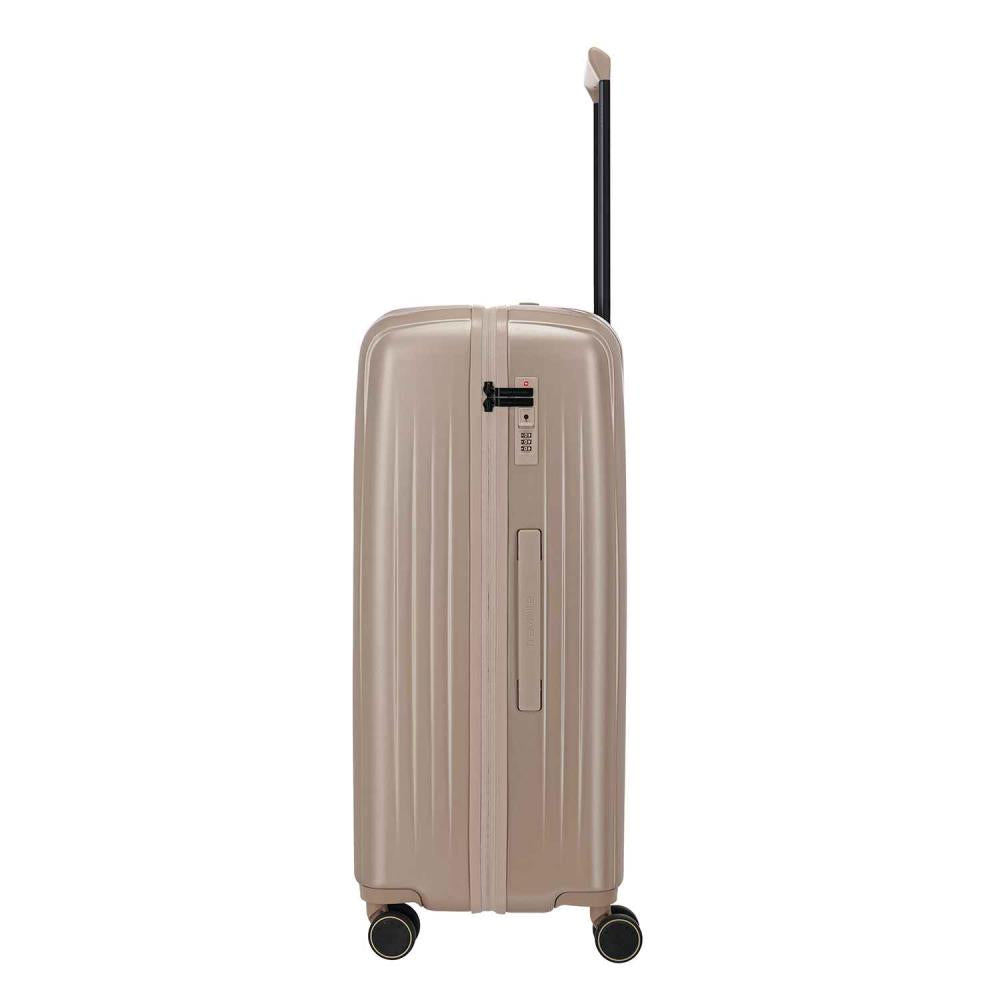 Travelite Barbara Novelty Satin Nude 4 Doppelrollen Trolley L 75 cm