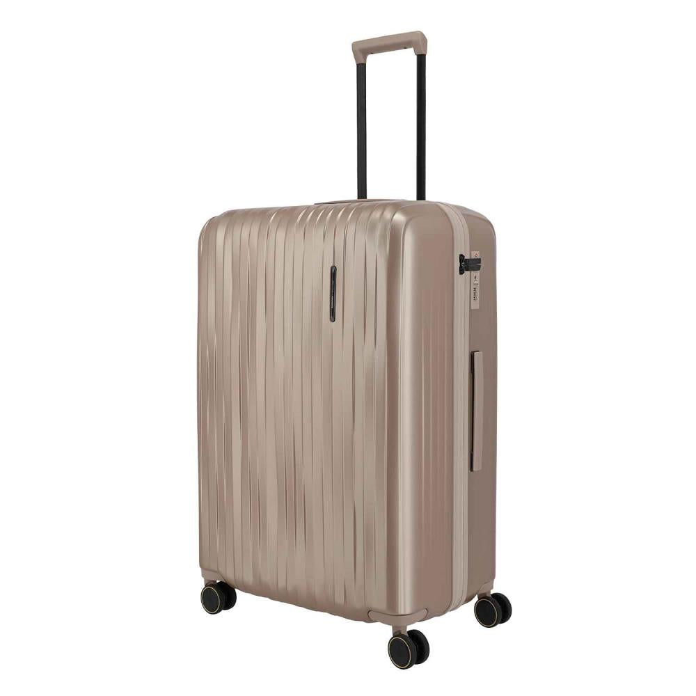 Travelite Barbara Novelty Satin Nude 4 Doppelrollen Trolley L 75 cm
