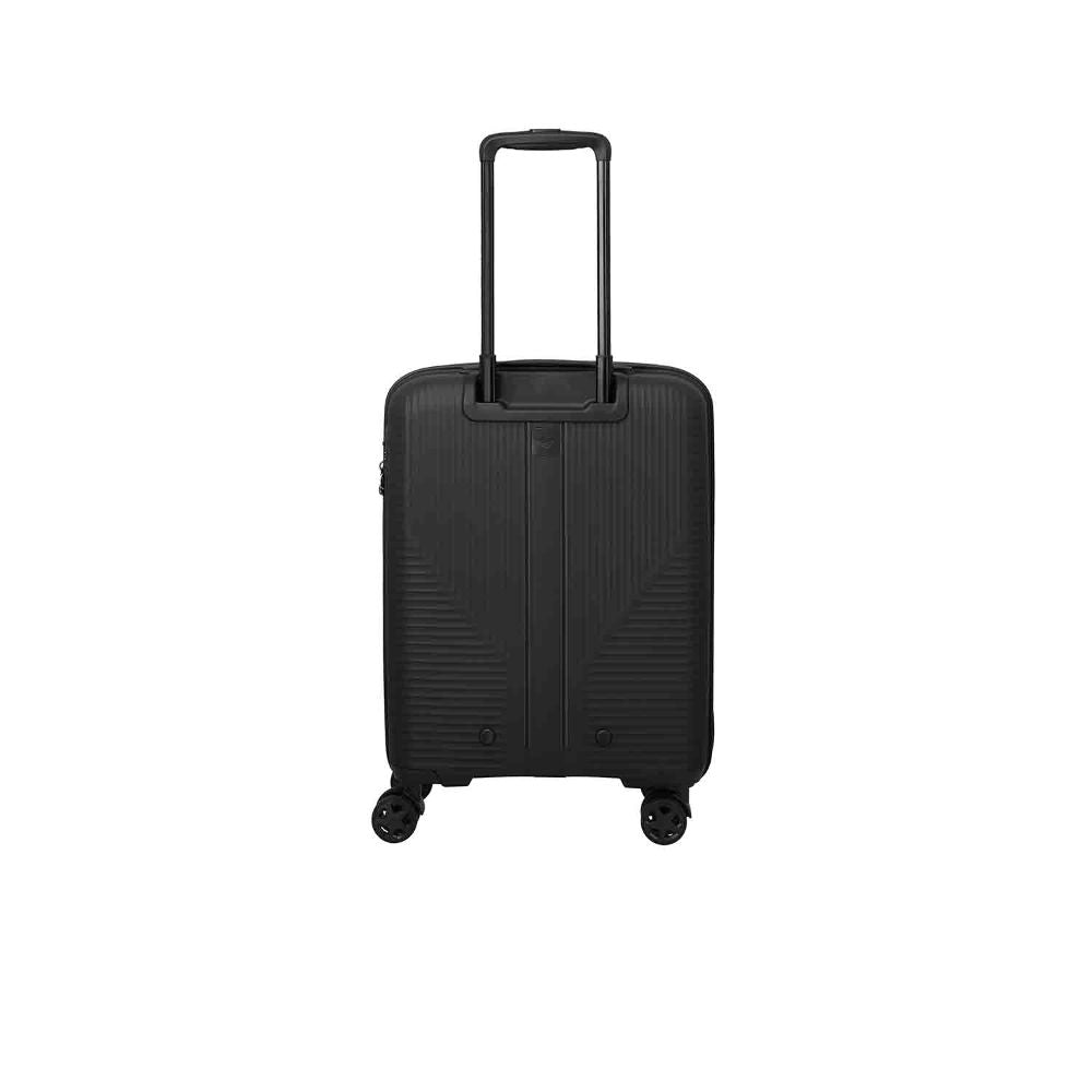 Travelite Air Stripe Schwarz 4-Doppelrollen Trolley S 55cm
