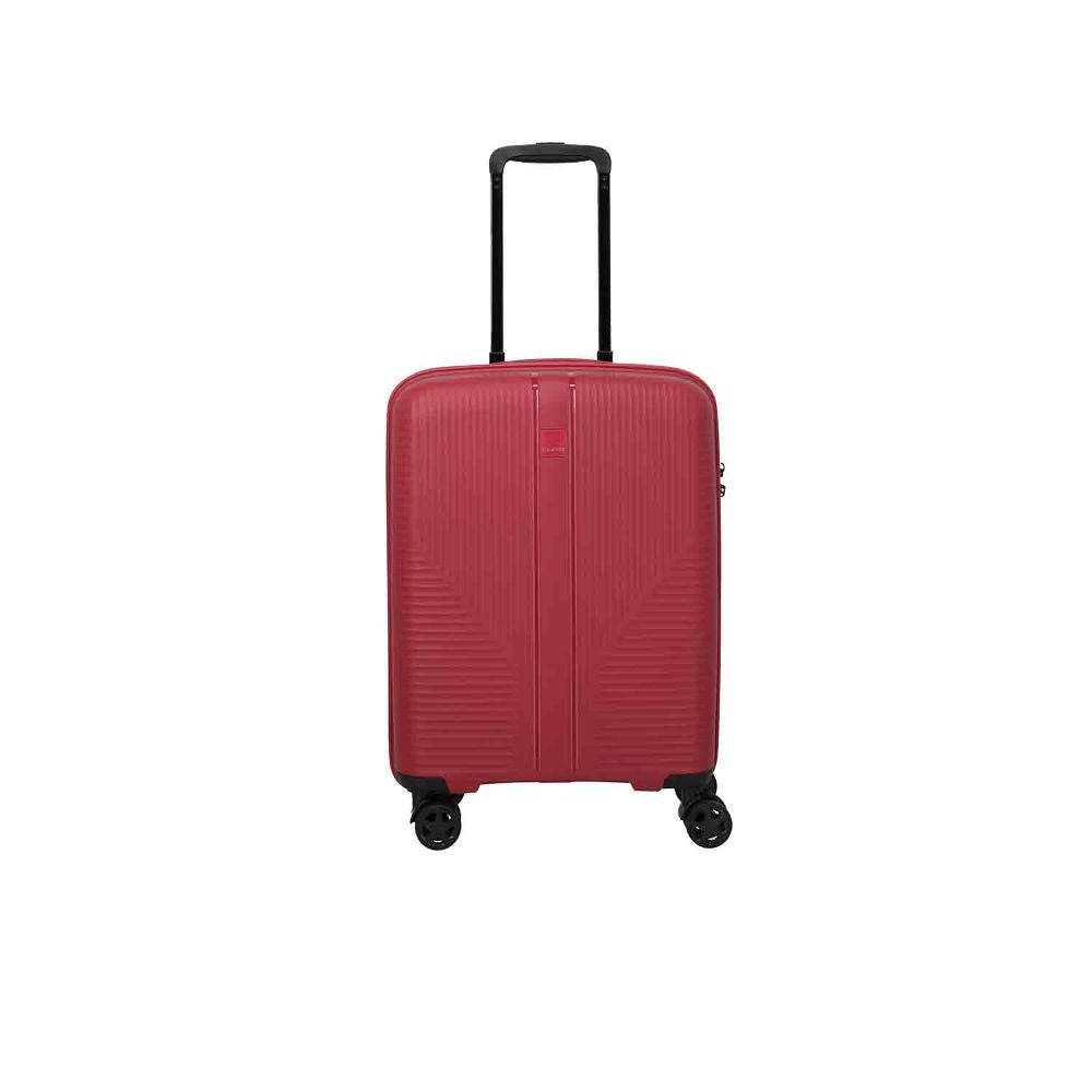 Travelite Air Stripe Rot 4-Doppelrollen Trolley S 55cm