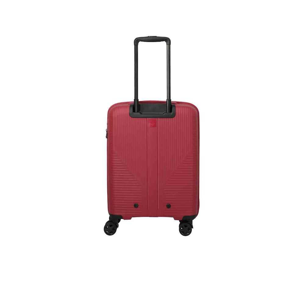 Travelite Air Stripe Rot 4-Doppelrollen Trolley S 55cm