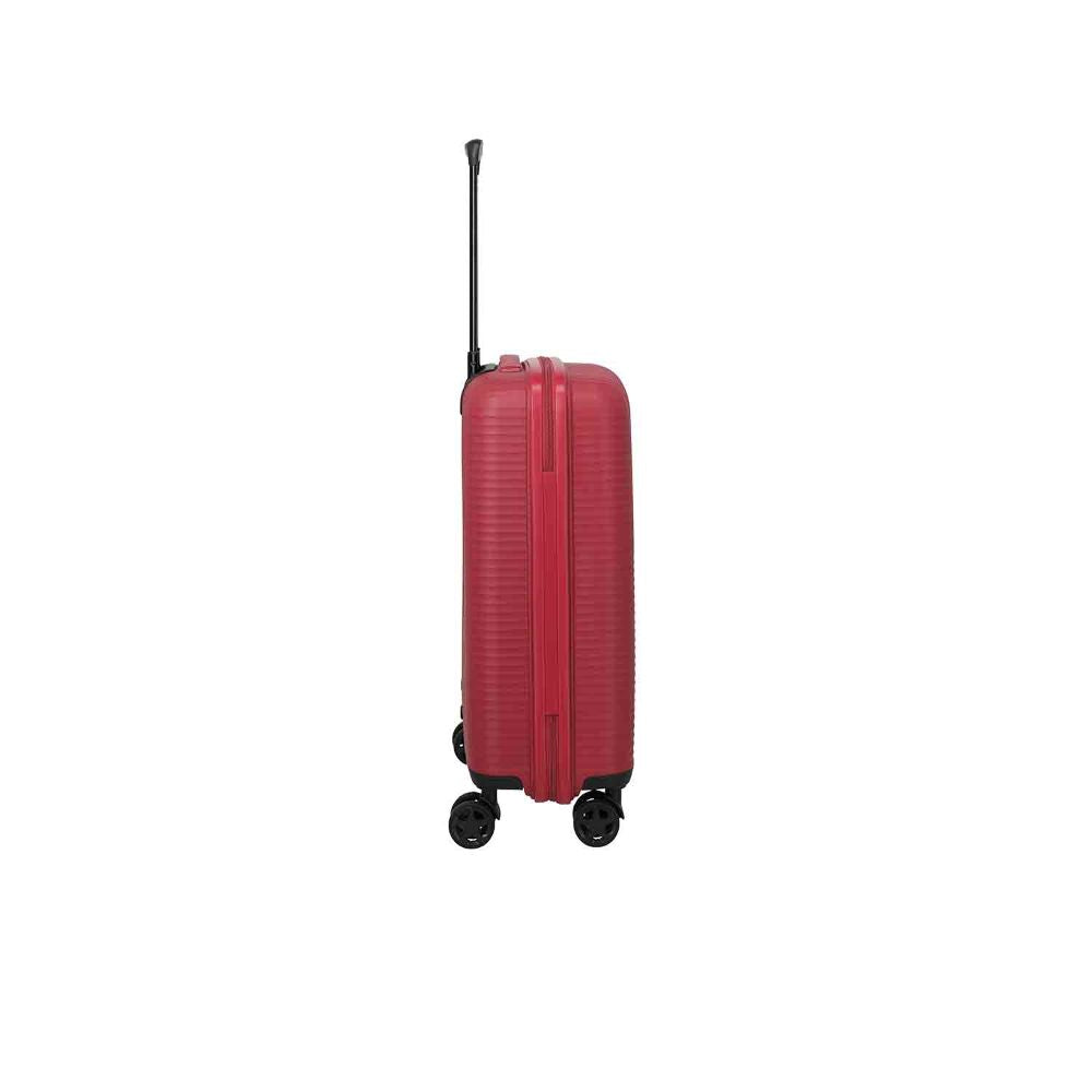 Travelite Air Stripe Rot 4-Doppelrollen Trolley S 55cm