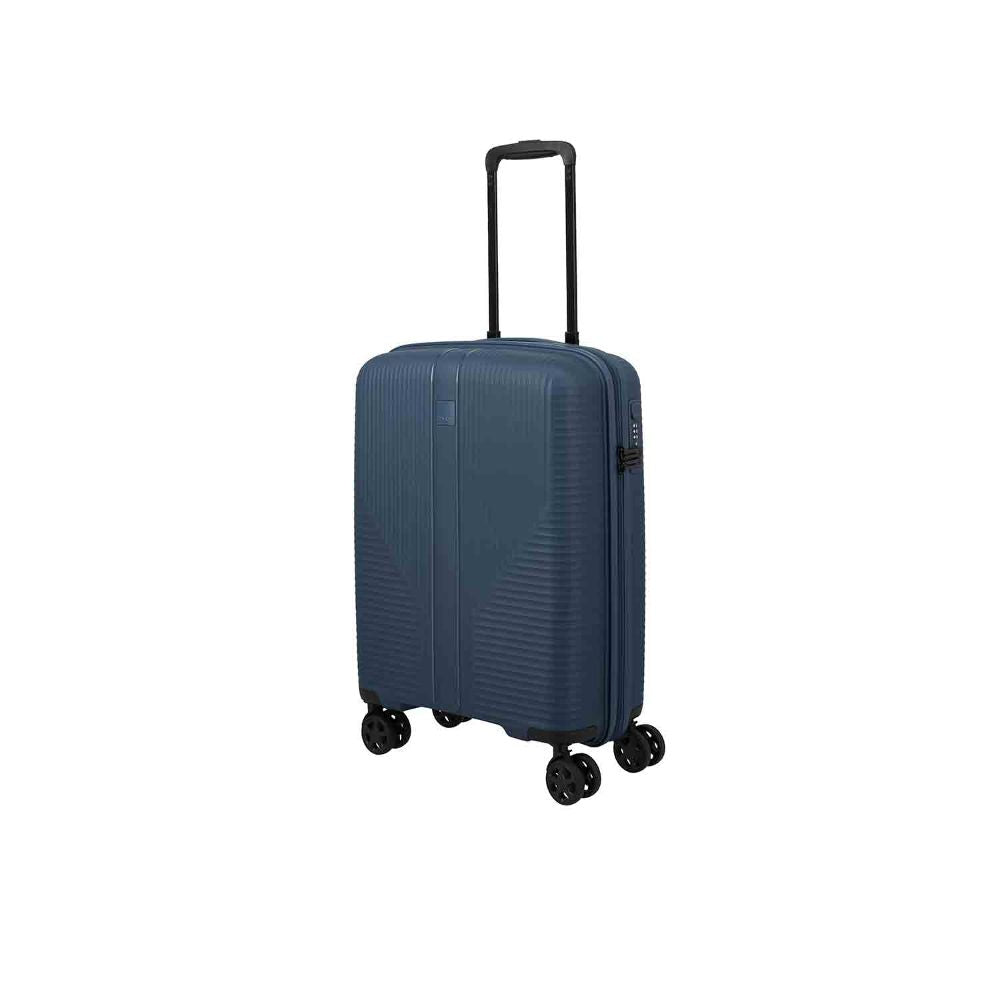 Travelite Air Stripe Navy 4-Doppelrollen Trolley S 55cm