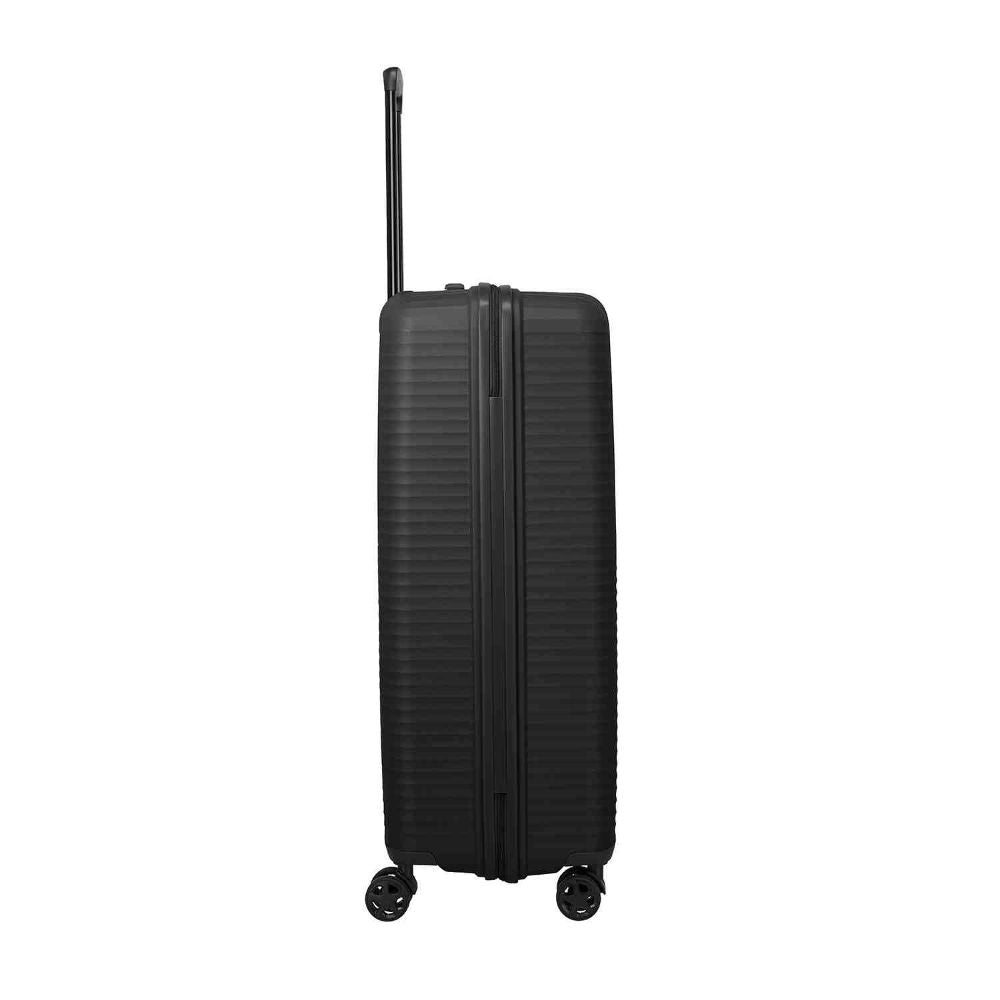 Travelite Air Stripe Schwarz 4-Doppelrollen Trolley L 77cm