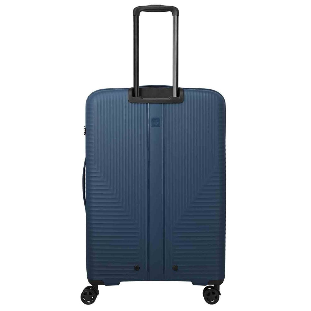 Travelite Air Stripe Navy 4-Doppelrollen Trolley L 77cm