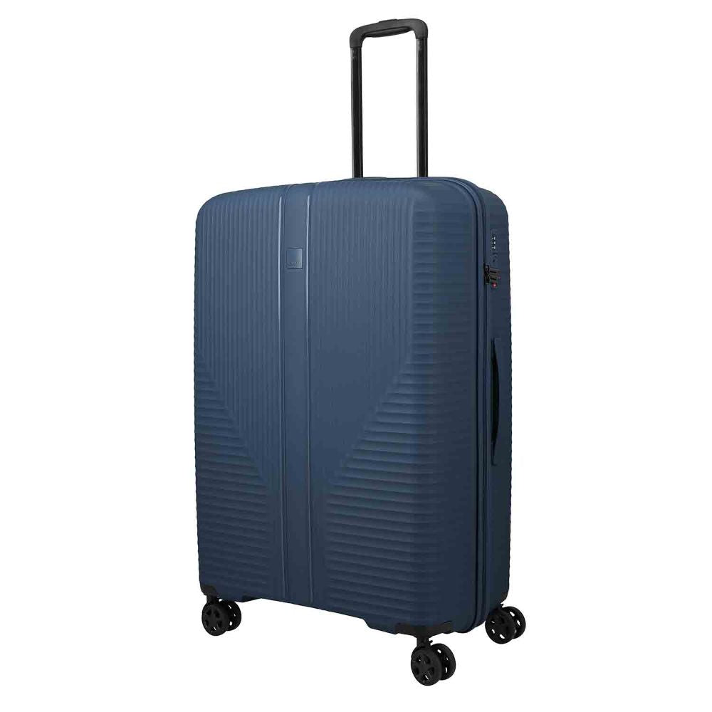 Travelite Air Stripe Navy 4-Doppelrollen Trolley L 77cm
