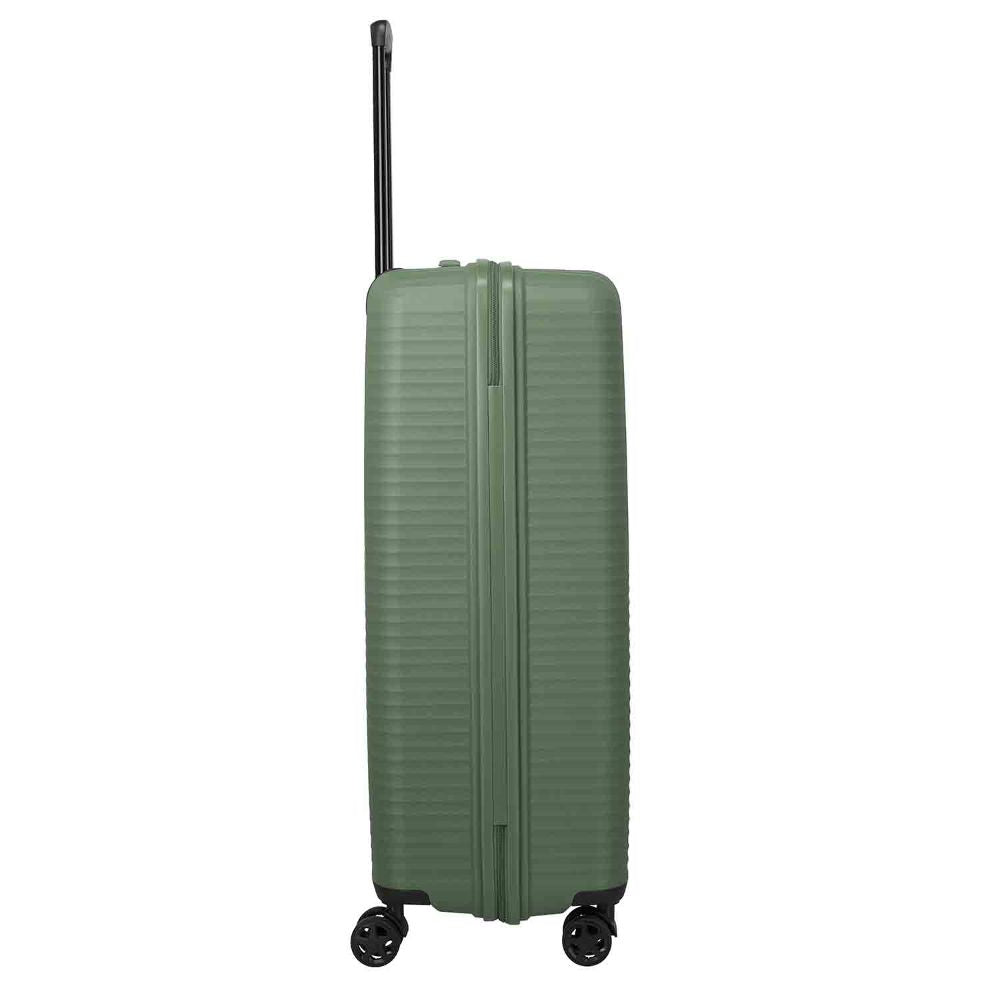 Travelite Air Stripe Grün 4-Doppelrollen Trolley L 77cm