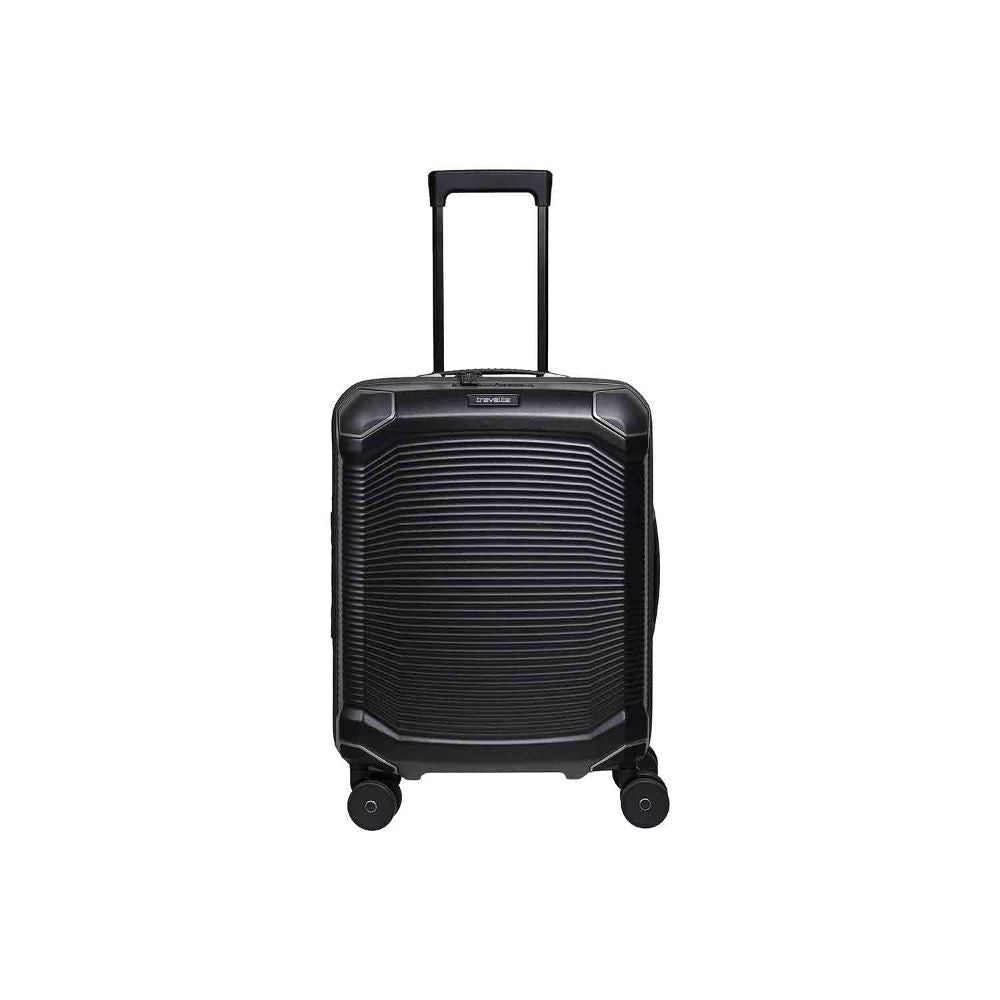 Travelite Millennium Black 4-Doppelrollen Trolley S 55 cm