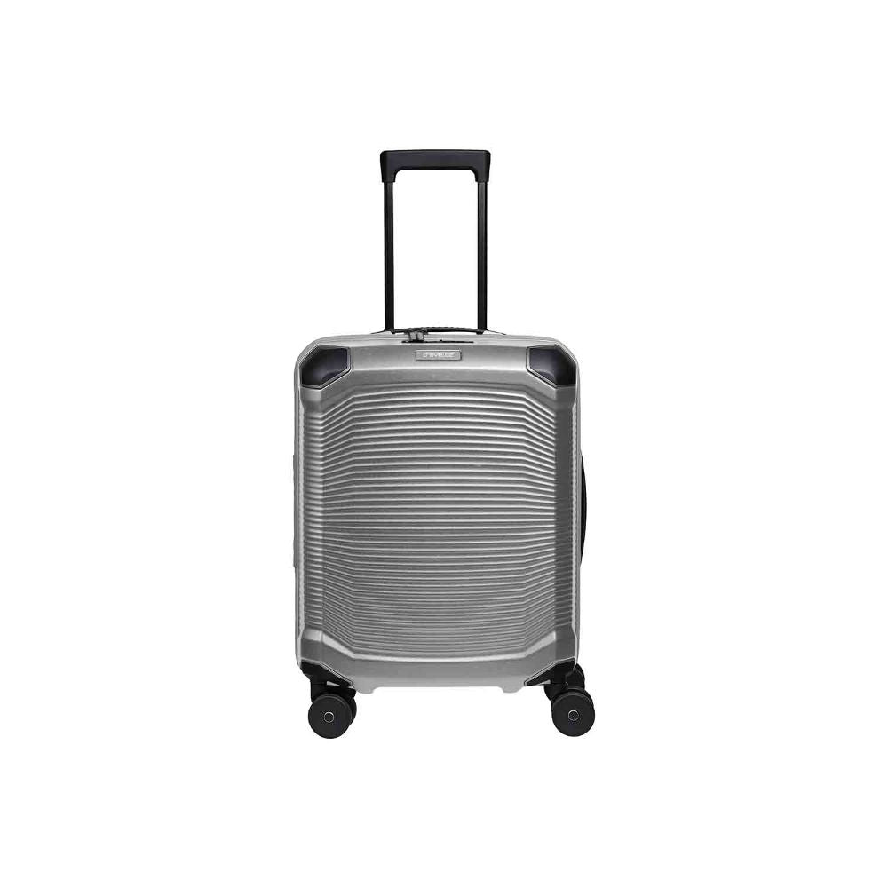 Travelite Millennium Silver 4-Doppelrollen Trolley S 55 cm