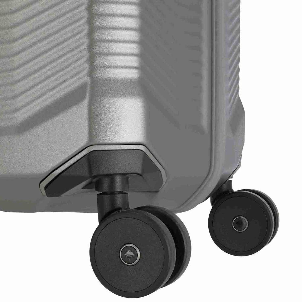 Travelite Millennium Silber 4-Doppelrollen Trolley M 67 cm