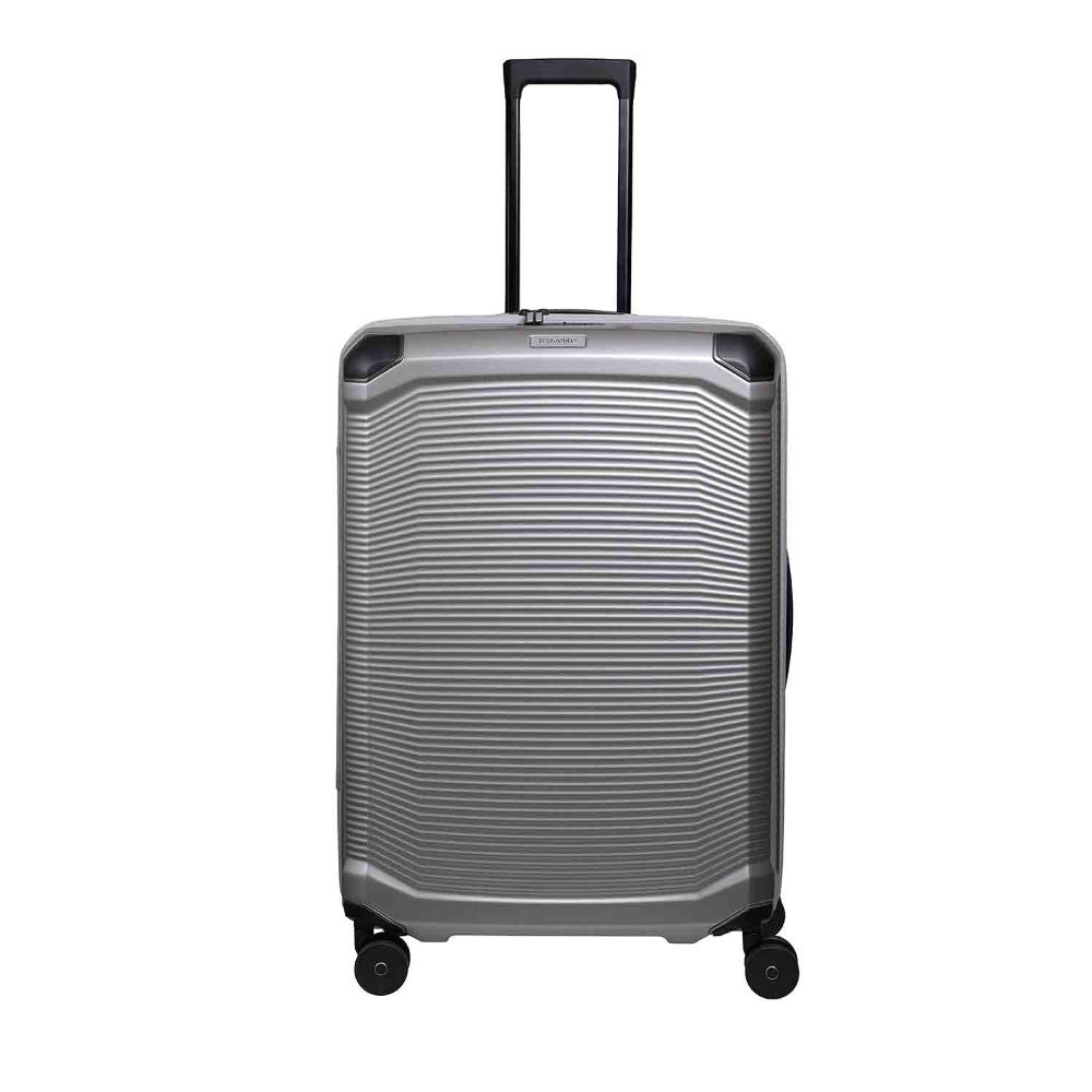 Travelite Millennium Silver 4-Doppelrollen Trolley L 76 cm
