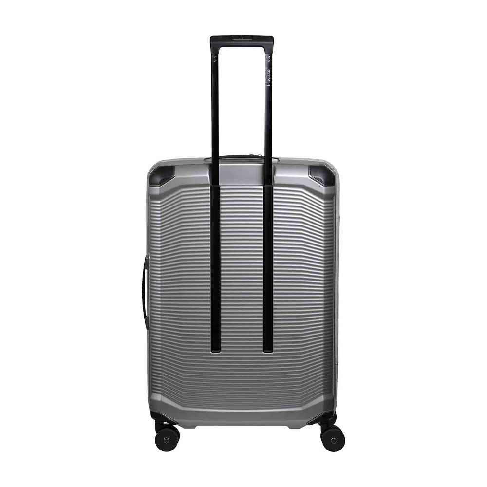 Travelite Millennium Silver 4-Doppelrollen Trolley L 76 cm