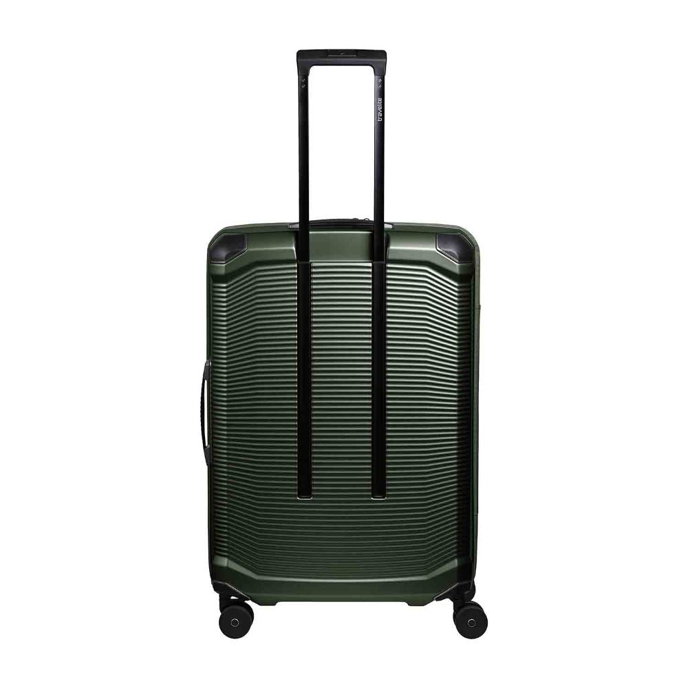 Travelite Millennium Pine Green 4-Doppelrollen Trolley L 76 cm