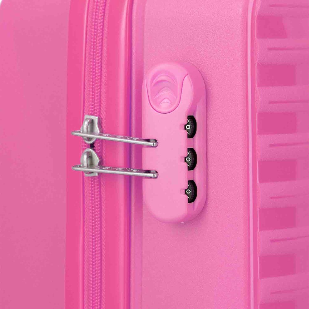 Travelite Pacific Pink 4 Doppelrollen Trolley S 55 cm