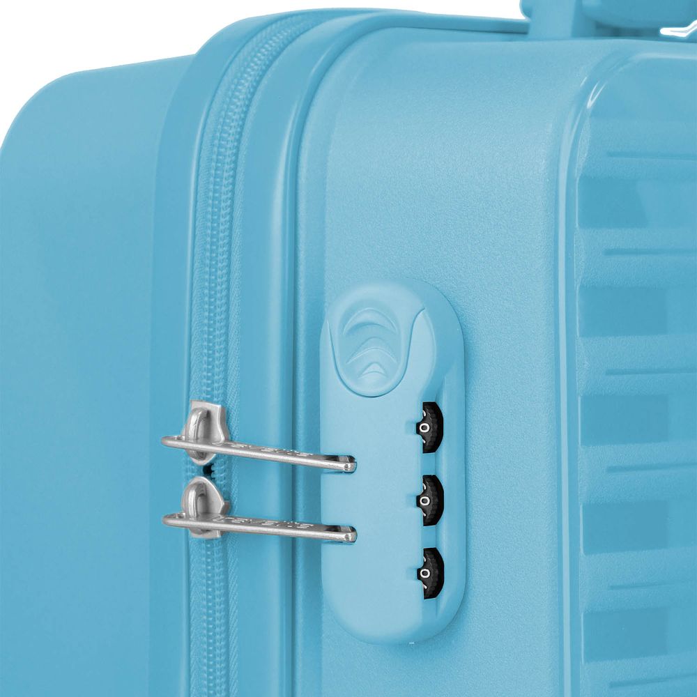 Travelite Pacific Light Blue Trolley S 55 cm
