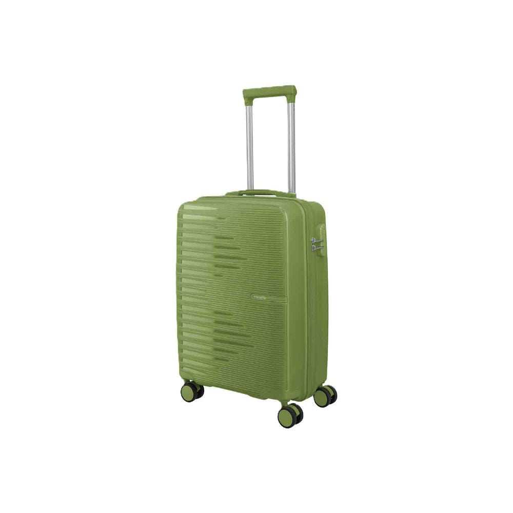 Travelite Pacific Olive 4 Doppelrollen Trolley S 55 cm