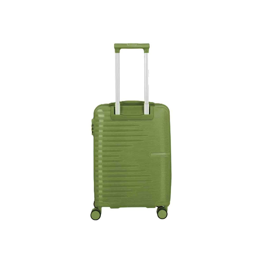 Travelite Pacific Olive 4 Doppelrollen Trolley S 55 cm
