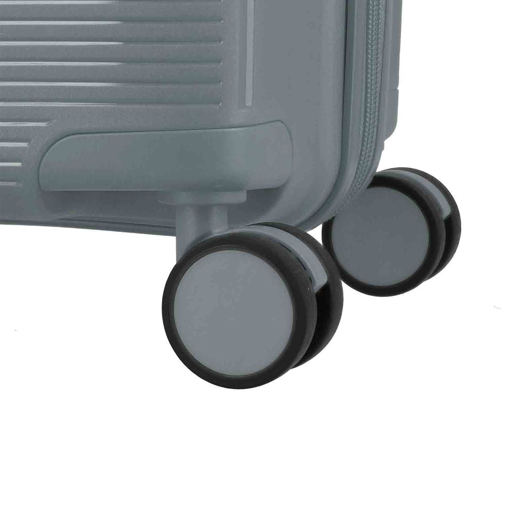 Travelite Pacific Anthracite 4 Doppelrollen Trolley M 67 cm