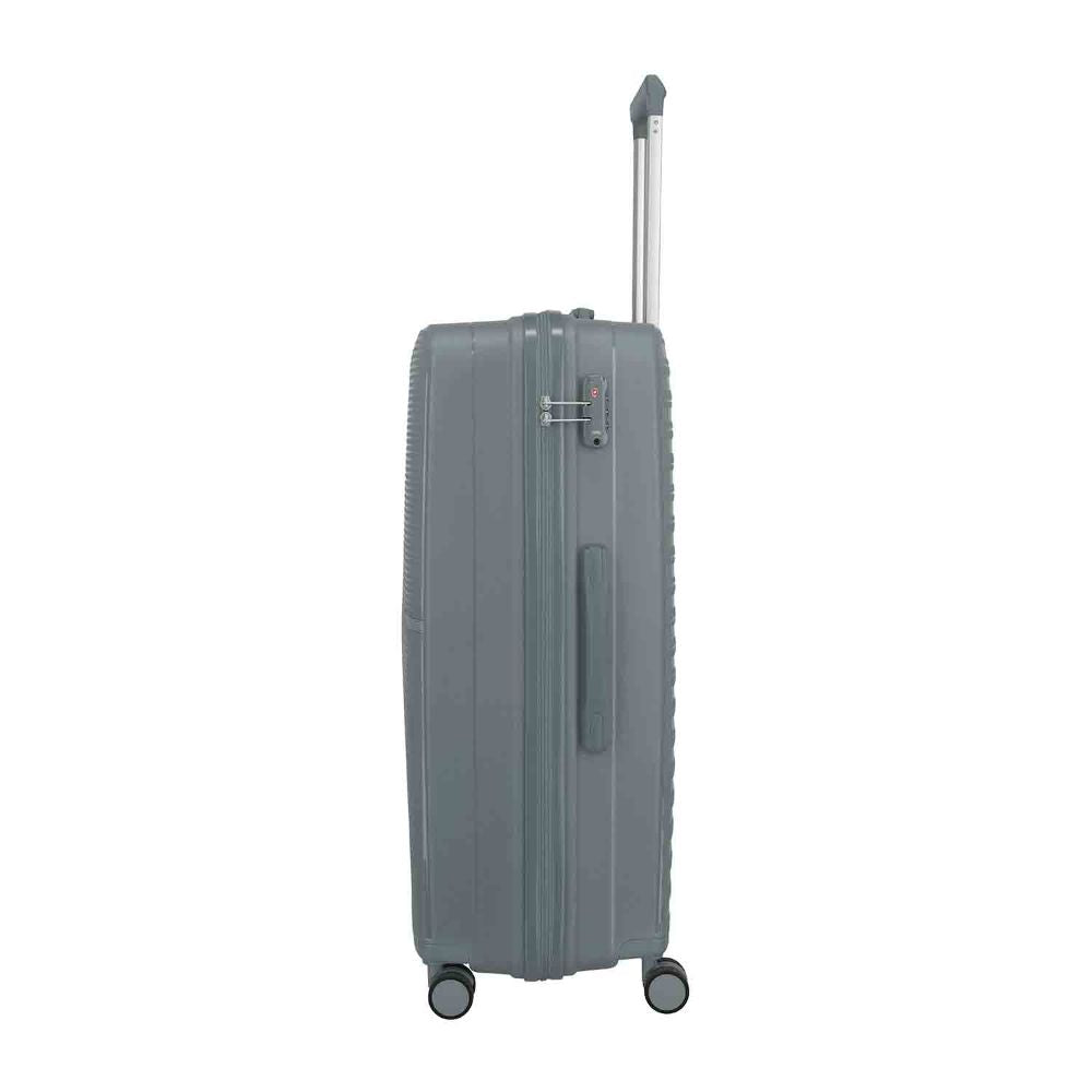 Travelite Pacific Anthracite 4 Doppelrollen Trolley L 78 cm