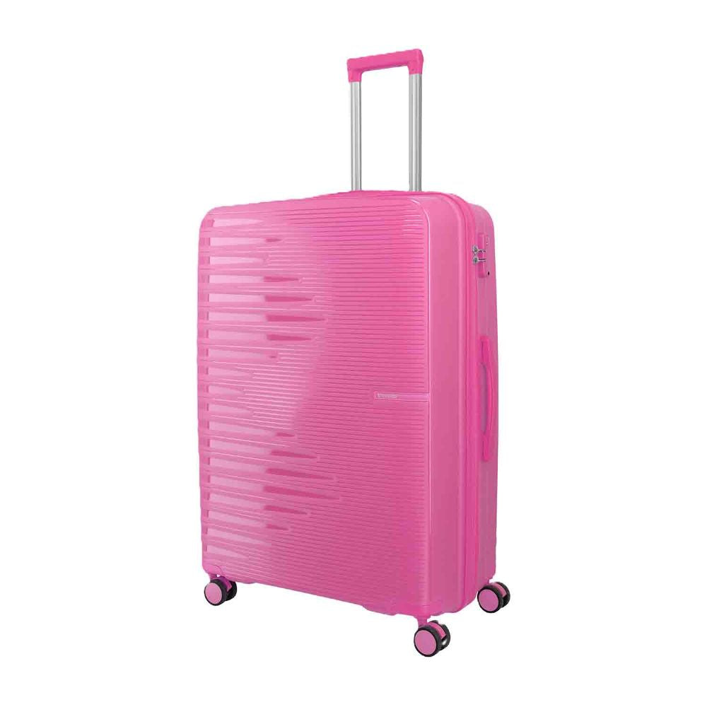 Travelite Pacific Pink 4 Doppelrollen Trolley L 78 cm
