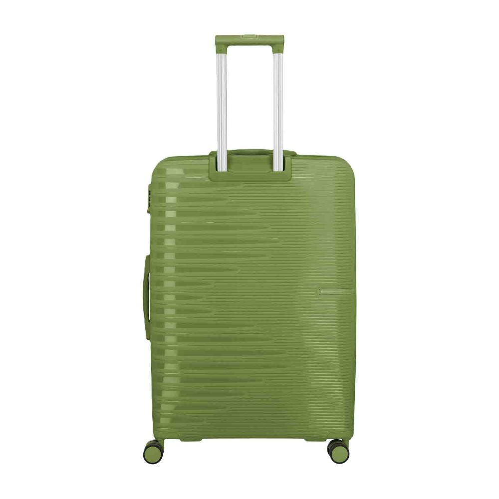 Travelite Pacific Olive 4 Doppelrollen Trolley L 78 cm