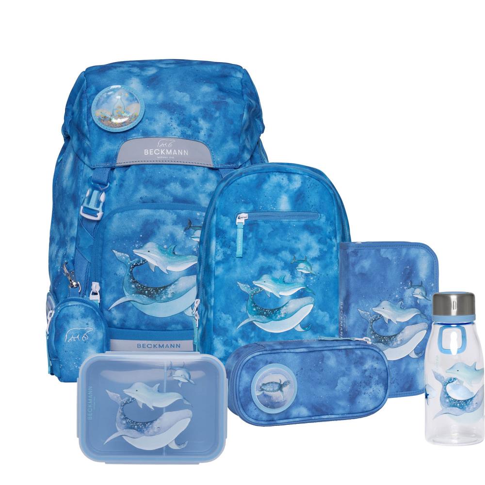Beckmann Classic Ocean Schulrucksack Set 8tlg.
