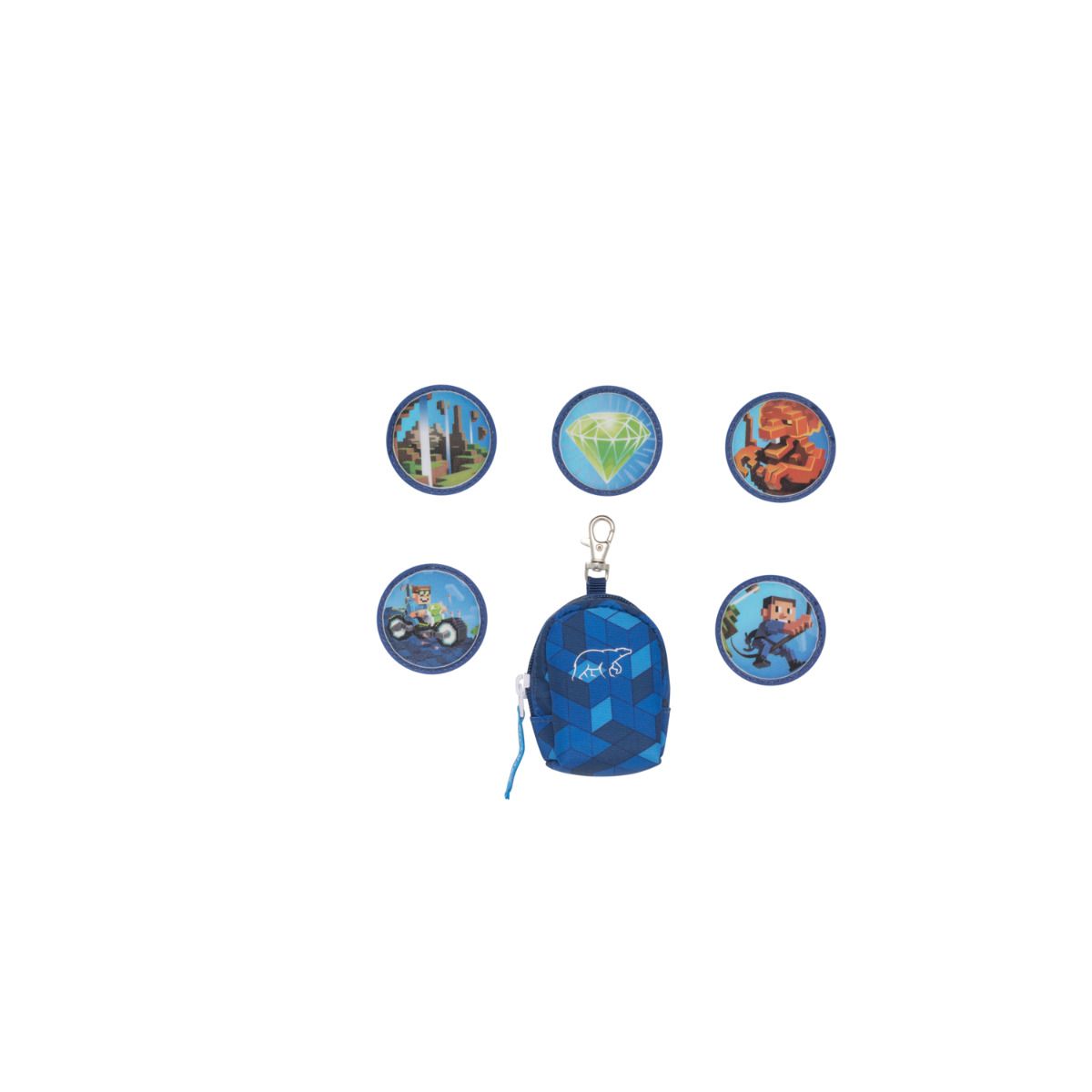 Beckmann Classic 22 Diamond Hunter Schulrucksack Set 3tlg.