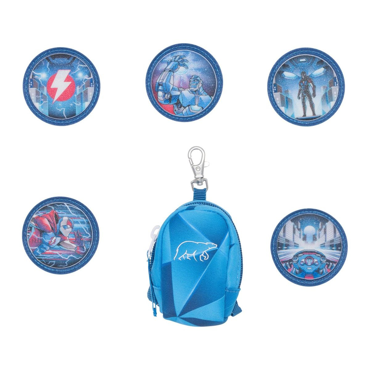 Beckmann Active Air FLX Blue Lightning Schulrucksack Set 6tlg.