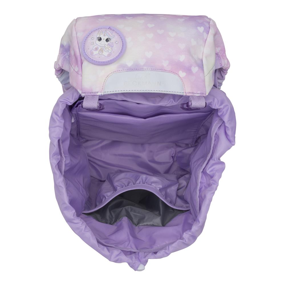 Beckmann Classic Unicorn Princess Purple Schulrucksack Set 6tlg.